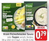 Aktuelles Feinschmecker Sauce Hollandaise klassisch Angebot bei EDEKA in Pforzheim ab 0,79 €