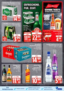 Bier im EDEKA Prospekt "Top Angebote" mit 30 Seiten (Rostock)