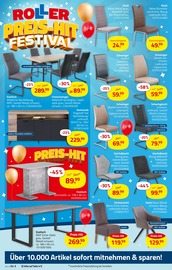Esszimmer im ROLLER Prospekt in Menden Aktueller ROLLER Prospekt mit Esszimmer, "PREIS-HIT FESTIVAL", Seite 8