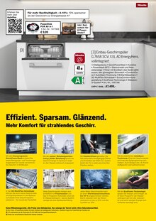 Spülmaschine im MEDIMAX Prospekt "Miele Hausgeräte - effizient und langlebig -" mit 18 Seiten (Leipzig)