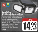 TrioSolar LED-Solar-Außenleuchte mit Sensor Angebote von Panta bei EDEKA Leipzig für 14,99 €