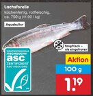 Lachsforelle im Netto Marken-Discount Prospekt Lachsforelle von ASC im aktuellen Netto Marken-Discount Prospekt für 1,19 €