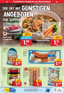 Rindfleisch im Netto Marken-Discount Prospekt "Aktuelle Angebote" mit 69 Seiten (Chemnitz)