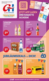 Saft im aktuellen Getränke Hoffmann Prospekt (Remscheid) Saft im Getränke Hoffmann Prospekt "Aktuelle Angebote" mit 9 Seiten (Remscheid)
