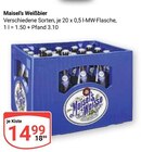 Weißbier von Maisel's für 14,99 € bei GLOBUS im Angebot Weißbier von Maisel's im aktuellen GLOBUS Prospekt