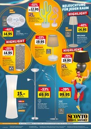 Sconto SB LED Tischleuchte im Prospekt 