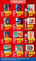 Lidl Lachs im Prospekt 