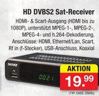Aktuelles HD DVBS2 Sat-Receiver Angebot bei Zimmermann in Bremen ab 19,99 €