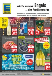 Aktueller EDEKA Prospekt, "Aktuelle Angebote", mit Angeboten der Woche, gültig von 27.12.2024 bis 27.12.2024