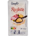 Fromage à raclette - SIMPL - Carrefour Market à Montpellier Fromage à raclette - SIMPL en promo chez Carrefour Market Montpellier à 3,59 €
