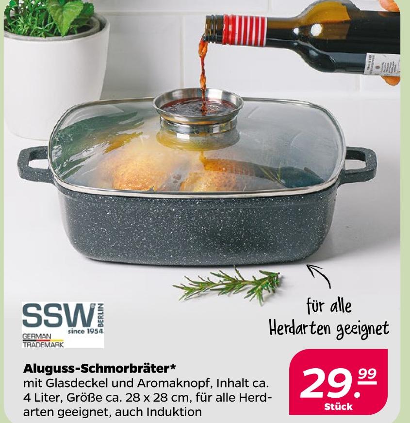 Aluguss-Schmorbräter