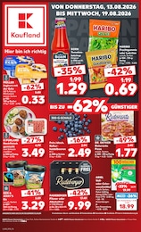 Kaufland Prospekt für Plauen mit 54 Seiten Kaufland Prospekt für Plauen: "Hier bin ich richtig", 54 Seiten, 13.08.2026 - 19.08.2026