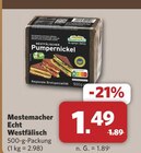 Echt Westfälisch Pumpernickel von Mestemacher im aktuellen combi Prospekt