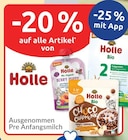 20% von Holle im aktuellen budni Prospekt