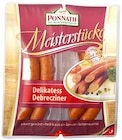 Delikatess Debrecziner oder Münchner Weißwürste von Ponnath im aktuellen Penny Prospekt für 4,44 €
