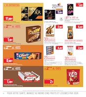 Kinder en promo dans le catalogue Supermarchés Match à la page 14