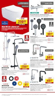 Badmöbel Angebot im toom Baumarkt Prospekt, gültig von 15.11.2025 bis 21.11.2025 Badmöbel Angebot im aktuellen toom Baumarkt Prospekt auf Seite 18