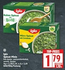 Rahm-Spinat mit Blubb von Iglo im aktuellen EDEKA Prospekt