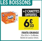 Fanta Orange - Fanta à 6,33 € dans le catalogue Supeco