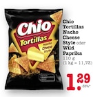 Tortillas Nacho Cheese Style Angebote von Chio bei E center Dreieich für 1,29 €