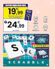 Scrabble 2 Jeux en 1 en promo chez JouéClub Scrabble 2 Jeux en 1 dans le catalogue JouéClub