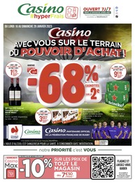 Catalogue Supermarchés de Géant Casino à Blaye Prospectus Géant Casino à Blaye, "Casino avec vous sur le terrain du pouvoir d'achat !", 86 pages, 16/01/2023 - 29/01/2023
