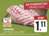 E center Gemünden - Schälrippchen Angebot im Prospekt Schälrippchen bei E center im Gemünden Prospekt für 1,11 €