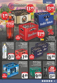 Coca Cola im aktuellen EDEKA Prospekt (Leverkusen) Coca Cola im EDEKA Prospekt "Aktuelle Angebote" mit 24 Seiten (Leverkusen)