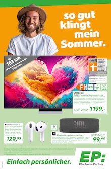 Aktueller EP: Prospekt "so gut klingt mein Sommer." Seite 1 von 12 Seiten für Köln
