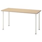 Schreibtisch Birke/weiß im Angebot bei IKEA in Aschaffenburg Schreibtisch Birke/weiß Angebote von MÅLSKYTT / ADILS bei IKEA Aschaffenburg für 65,99 €