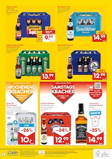 Jack Daniels im Netto Marken-Discount Prospekt "DER ORT, AN DEM DU IMMER AUSGEZEICHNETE PREISE FINDEST." mit 2 Seiten (Wetzlar)