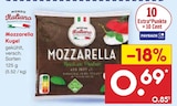 Netto Marken-Discount Rittersdorf - Mozzarella Kugel Angebot im Prospekt Mozzarella Kugel bei Netto Marken-Discount im Rittersdorf Prospekt für 0,69 €