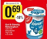 Naturjoghurt bei WEZ im Uchte Prospekt für 0,69 €