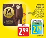 EDEKA Wört - Magnum Eis Angebot im Prospekt Magnum Eis bei EDEKA im Wört Prospekt für 2,79 €