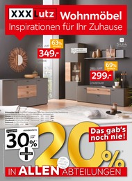 XXXLutz Möbelhäuser Prospekt "Wohnmöbel - Inspirationen für Ihr Zuhause" für Enzklösterle, 12 Seiten, 16.01.2023 - 29.01.2023