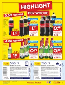 Cola im aktuellen Netto Marken-Discount Prospekt (Gronau (Westfalen)) Cola im Netto Marken-Discount Prospekt "Aktuelle Angebote" mit 63 Seiten (Gronau (Westfalen))