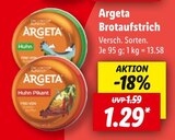 Brotaufstrich von Argeta im aktuellen Lidl Prospekt