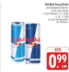 Energy Drink im Angebot bei EDEKA in Fürth Energy Drink Angebote von Red Bull bei EDEKA Fürth für 0,99 €