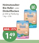 Bio Haferflocken im V-Markt Prospekt Bio Haferflocken von Heimatzauber im aktuellen V-Markt Prospekt für 1,49 €