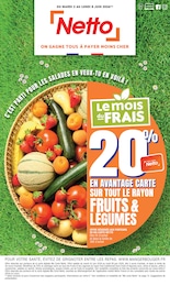 Catalogue Netto à Mende, avec 24 pages Prospectus Netto à Mende: "Le mois du FRAIS", 24} pages, 02/06/2026 - 08/06/2026