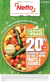 Prospectus Discount Alimentaire Netto en cours à Cormontreuil et alentours, "Le mois du FRAIS", 24 pages, 02/06/2026 - 08/06/2026 Catalogue Discount Alimentaire Netto en cours à Cormontreuil et alentours, "Le mois du FRAIS", 24 pages, 02/06/2026 - 08/06/2026
