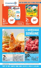 Catalogue Supermarchés E.Leclerc en cours à Portes-lès-Valence et alentours, "L'arrivage de la semaine", 44 pages, 30/04/2024 - 11/05/2024