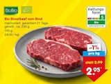 Bio Roastbeef vom Rind im Angebot bei Netto Marken-Discount in Bottrop Bio Roastbeef vom Rind Angebote von BoBio bei Netto Marken-Discount Bottrop für 2,95 €