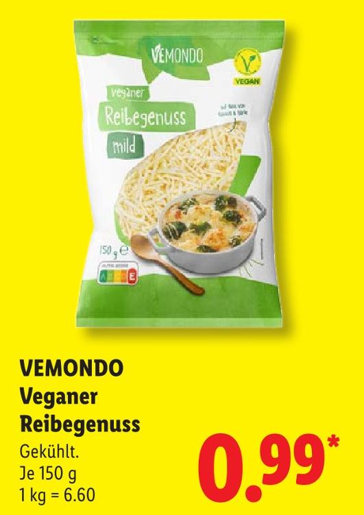 Veganer Reibegenuss