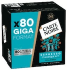 Café - CARTE NOIRE en promo chez Super U Clichy à 16,79 €