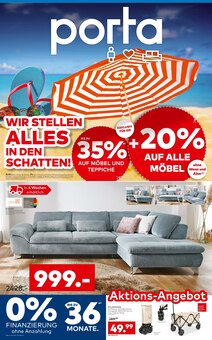 Ecksofa im porta Möbel Prospekt "Besser gleich zu porta." mit 4 Seiten (Hannover)