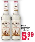 Rohrzucker Sirup Angebote von Monin bei E center Mainz für 5,99 €