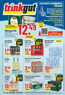 Becks im aktuellen Trinkgut Prospekt (Duisburg) Becks im Trinkgut Prospekt "Aktuelle Angebote" mit 10 Seiten (Duisburg)
