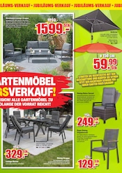 Aktueller Dekor-Markt Prospekt mit Gartenstühle, "JUBILÄUMS-VERKAUF", Seite 3