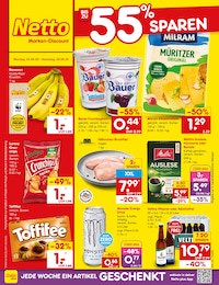 Netto Marken-Discount Prospekt "Aktuelle Angebote" für Olpe, 72 Seiten, 24.08.2026 - 29.08.2026 Netto Marken-Discount Prospekt "Aktuelle Angebote" für Olpe, 72 Seiten, 24.08.2026 - 29.08.2026